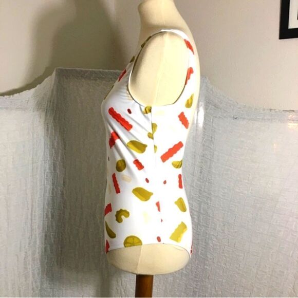 Portillo’s NWOT Fun Pepper Print One Piece Swimsuit Size Medium - Picture 4 of 10